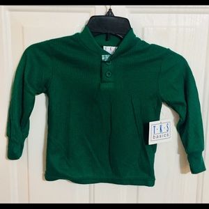 NWT TKS Green Thermal pajama tops